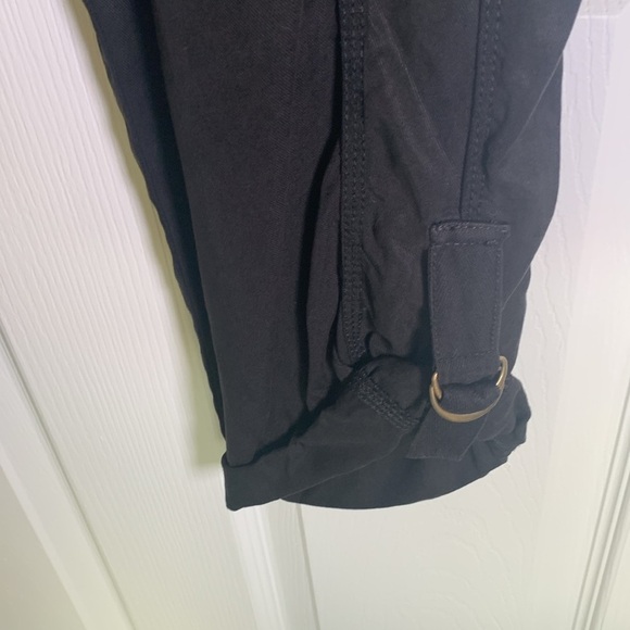 Marrakech black drawstring cargo pants 100% lyocell size 31 - Picture 3 of 12